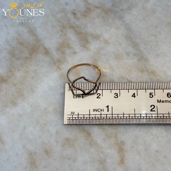 انگشتر طلا هندسی